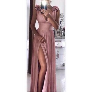 Blush Pink bridesmaid Gown (10)